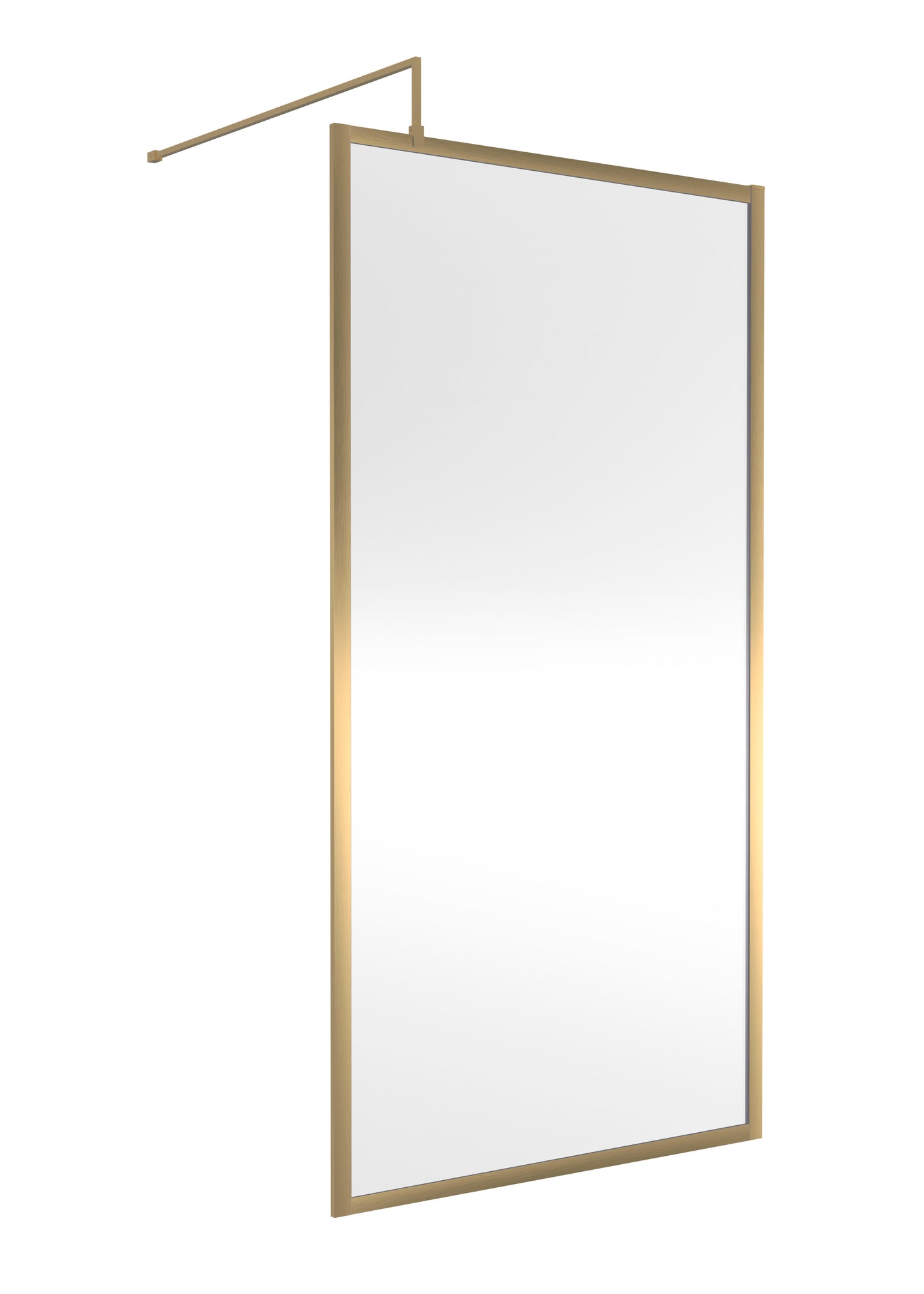 NUIE Full Outer Frame Wetroom Screen 1850x1000x8mm