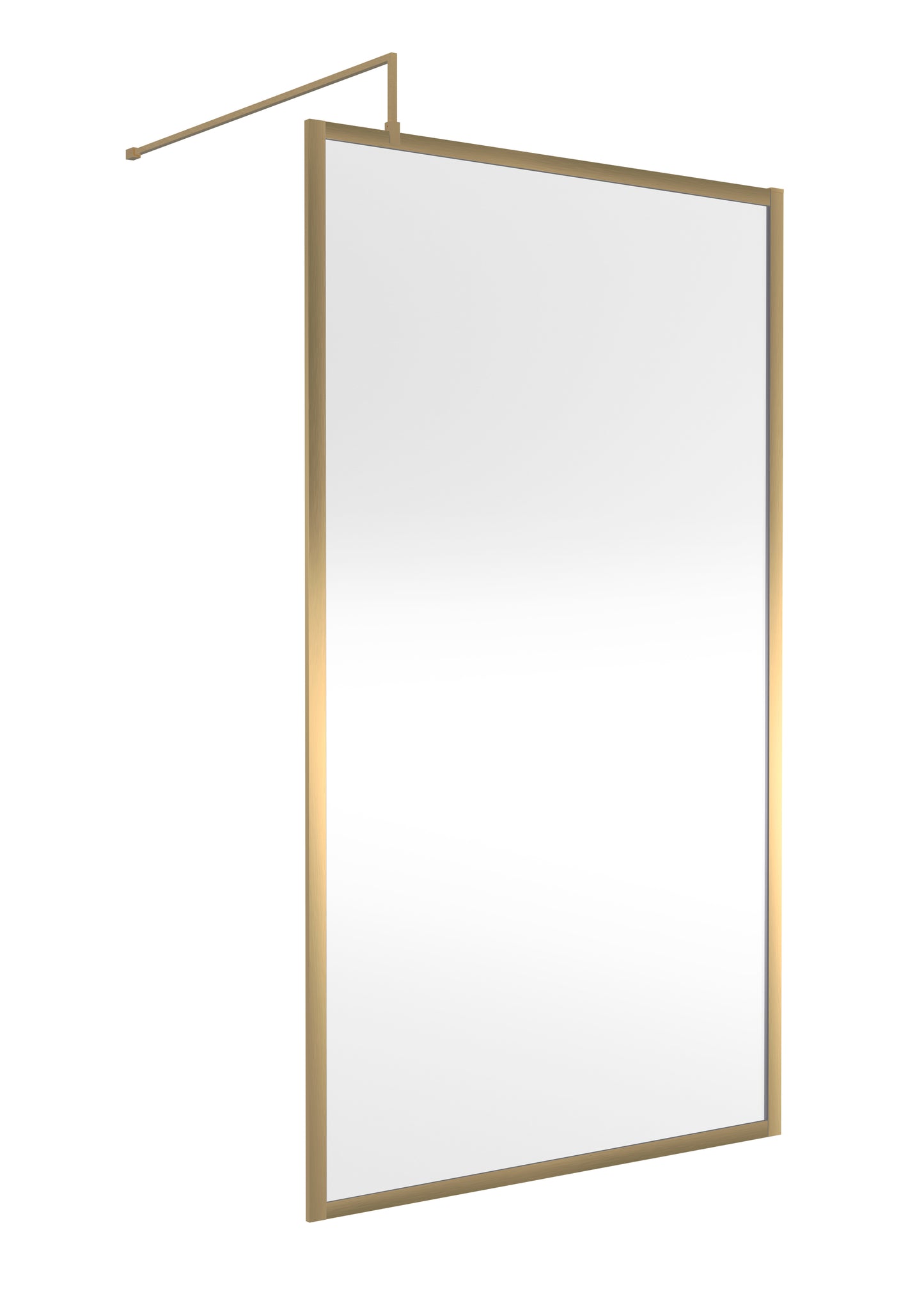 NUIE Full Outer Frame Wetroom Screen 1850x1100x8mm