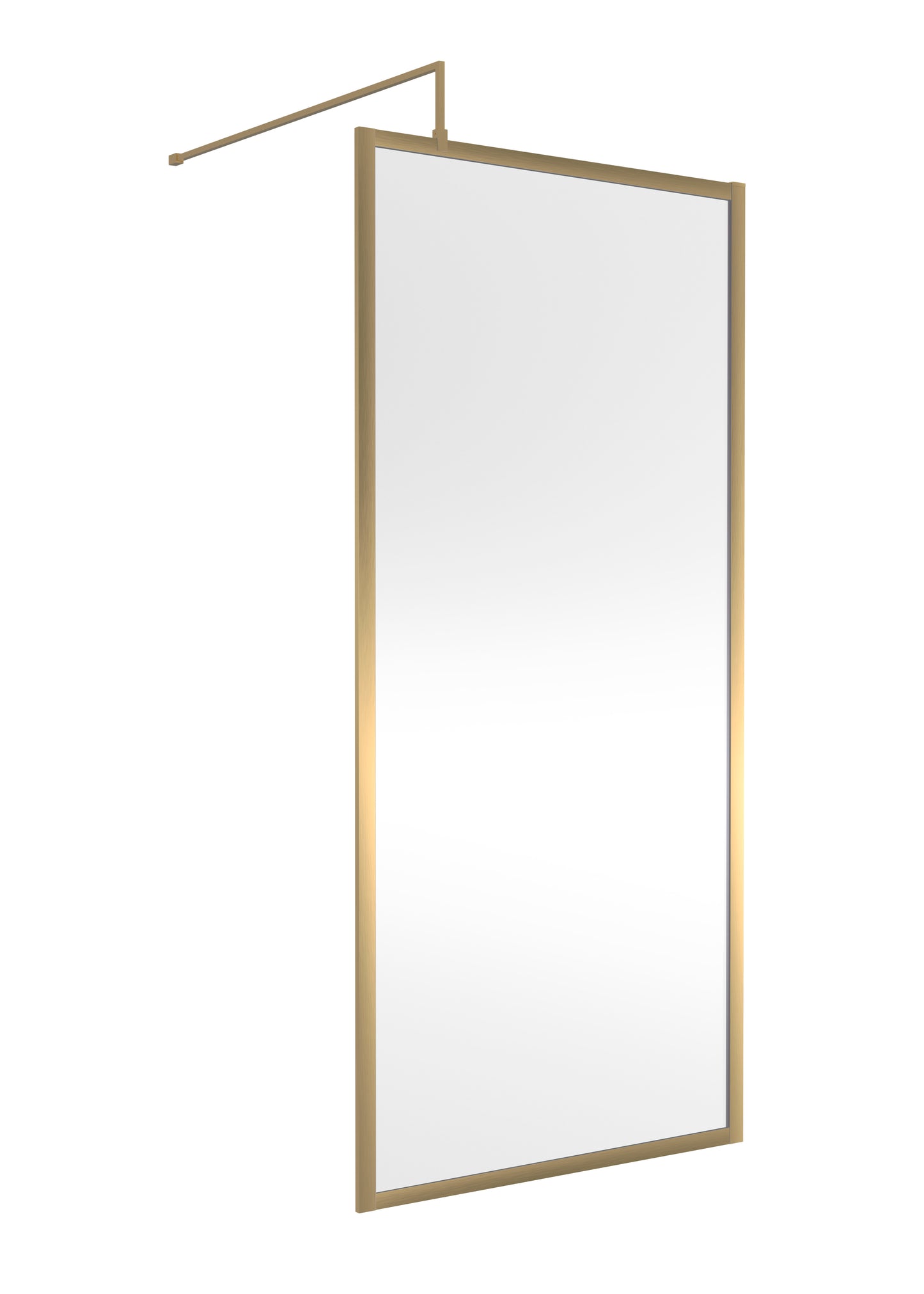 NUIE Full Outer Frame Wetroom Screen 1850x900x8mm