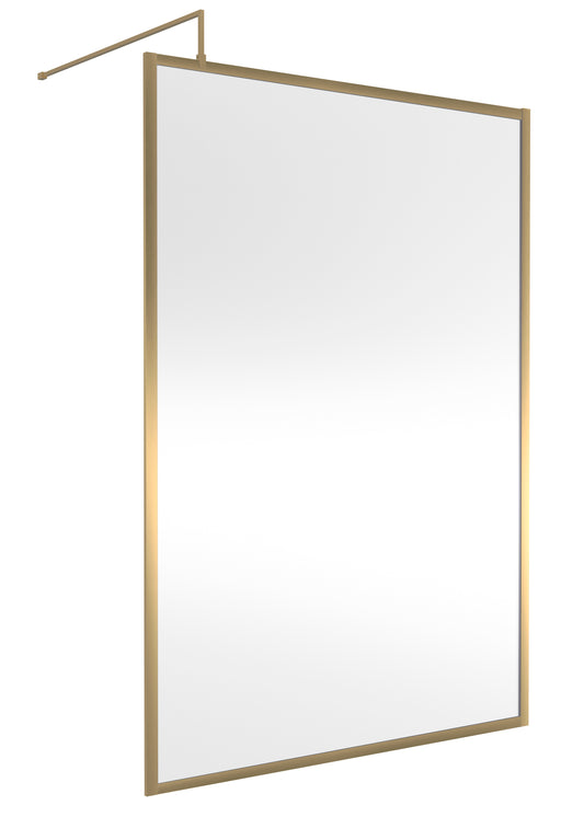 Hudson Reed Full Outer Frame Wetroom Screen 1950x1400x8mm