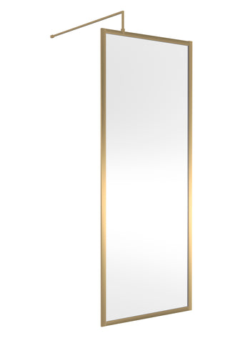 Hudson Reed Full Outer Frame Wetroom Screen 1950x800x8mm