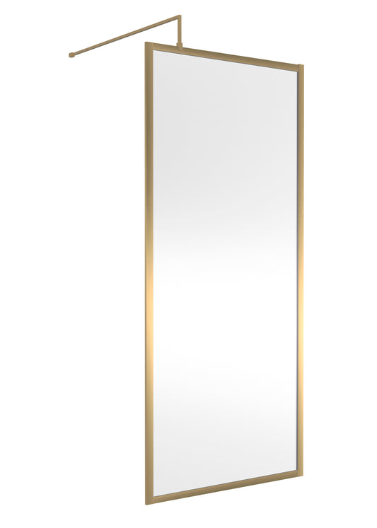 Hudson Reed Full Outer Frame Wetroom Screen 1950x900x8mm