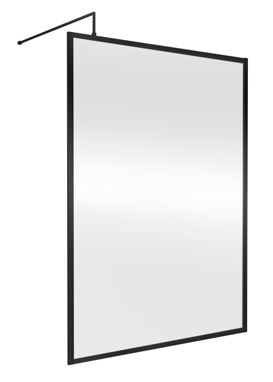 NUIE Full Outer Frame Wetroom Screen 1850x1400x8mm