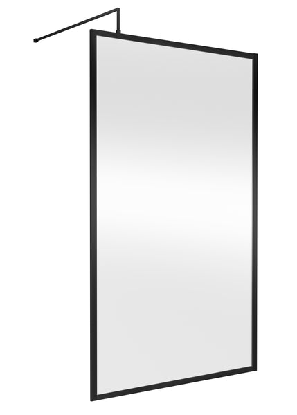 Hudson Reed Full Outer Frame Wetroom Screen 1950x1200x8mm