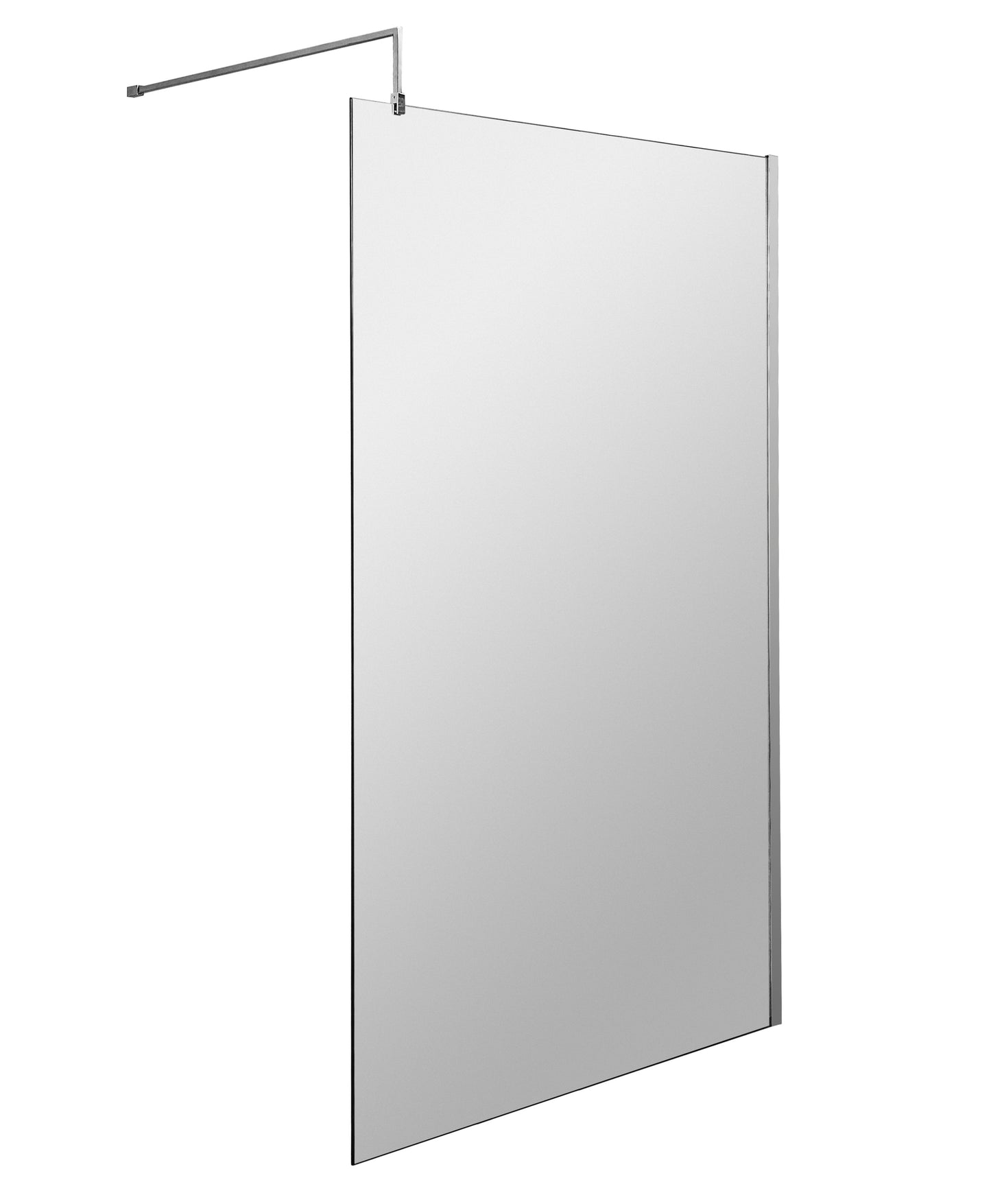 NUIE 1100mm Wetroom Screen & Support Bar