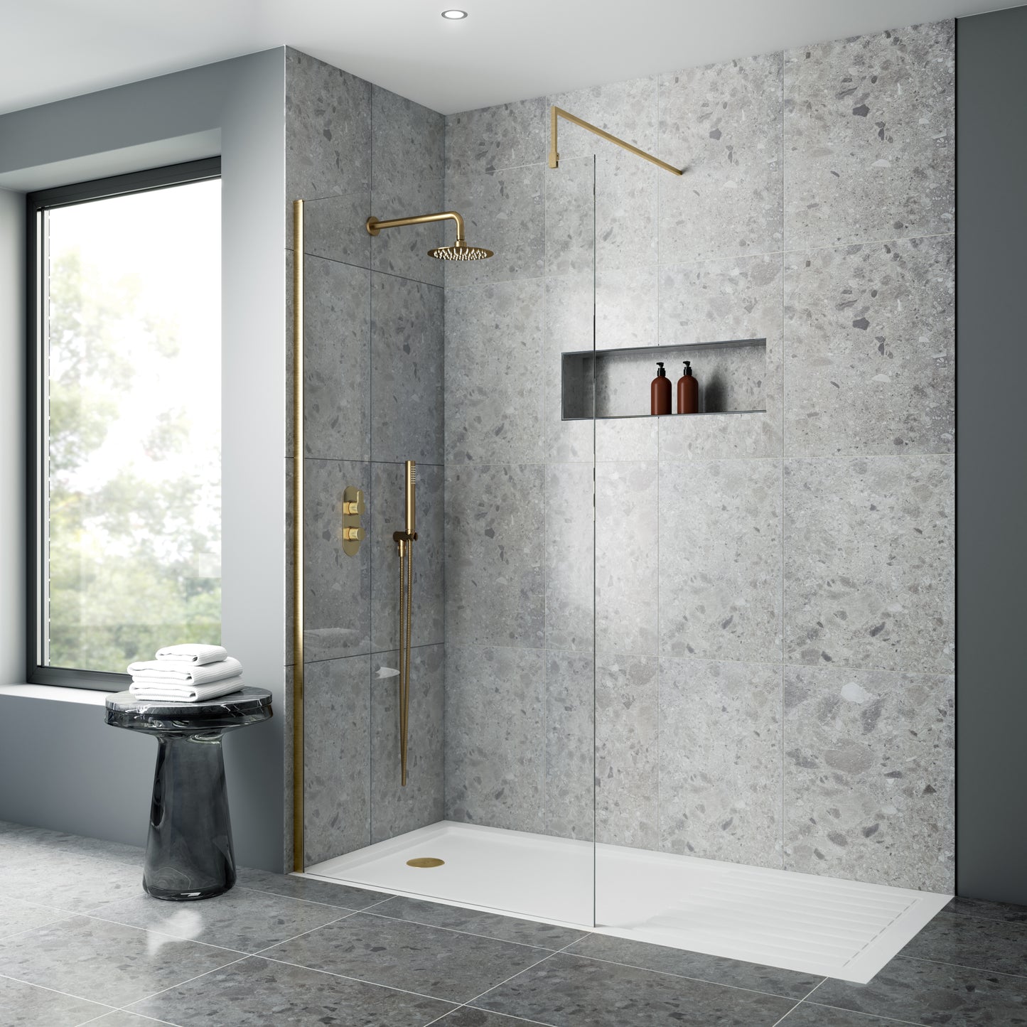 NUIE Twin Thermostatic Valve