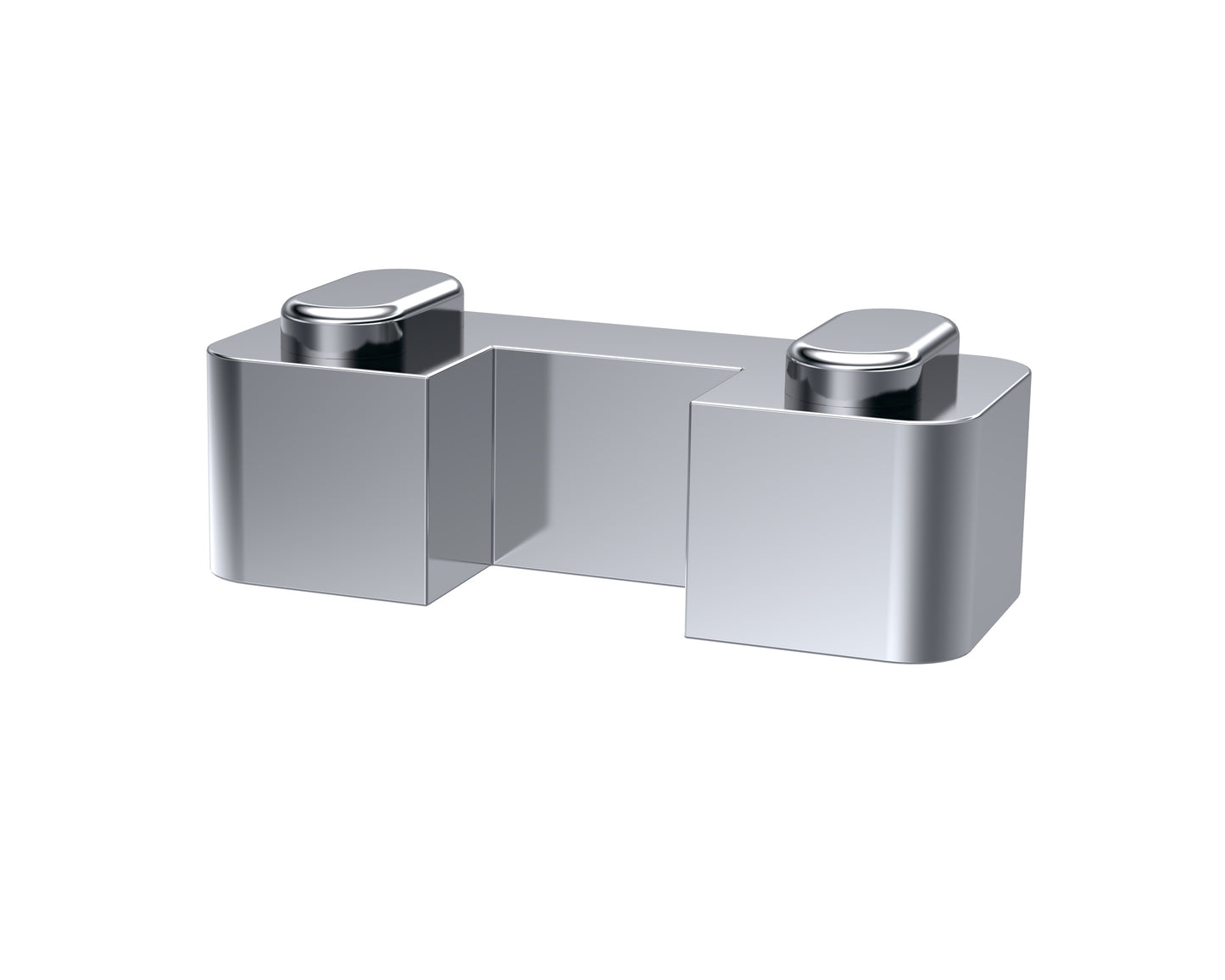 NUIE Chrome Wetroom Screen Support Foot