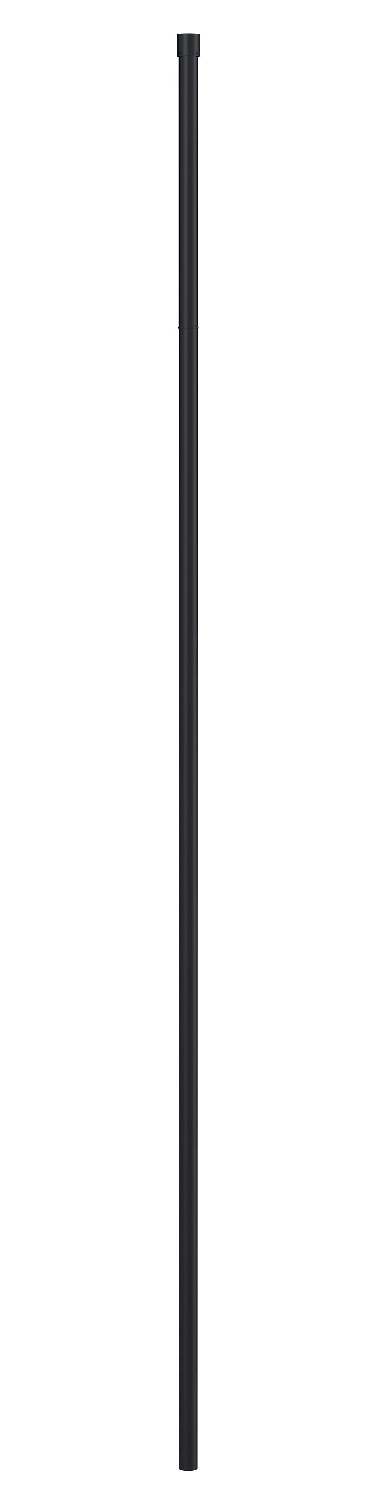 NUIE Black Wetroom Screen Ceiling Post