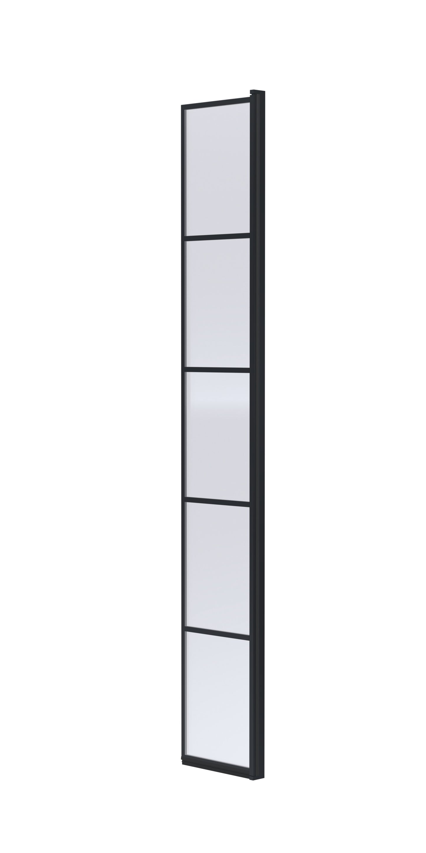 Hudson Reed 1950mm x 300mm Framed Hinged Return Screen