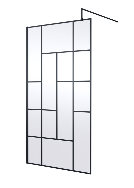 Hudson Reed 1100mm Abstract Frame Wetroom Screen