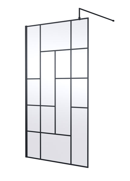 Hudson Reed 1100mm Abstract Frame Wetroom Screen