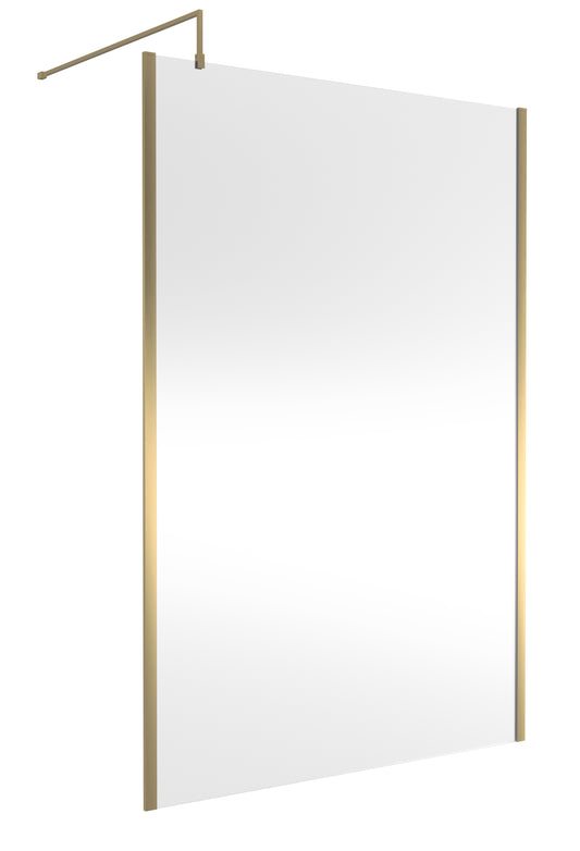 Hudson Reed 1400mm Outer Framed Wetroom Screen with Support Bar