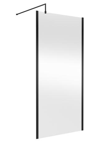 Hudson Reed 1000mm Outer Framed Wetroom Screen with Support Bar