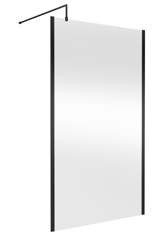 Hudson Reed 1200mm Outer Framed Wetroom Screen with Support Bar