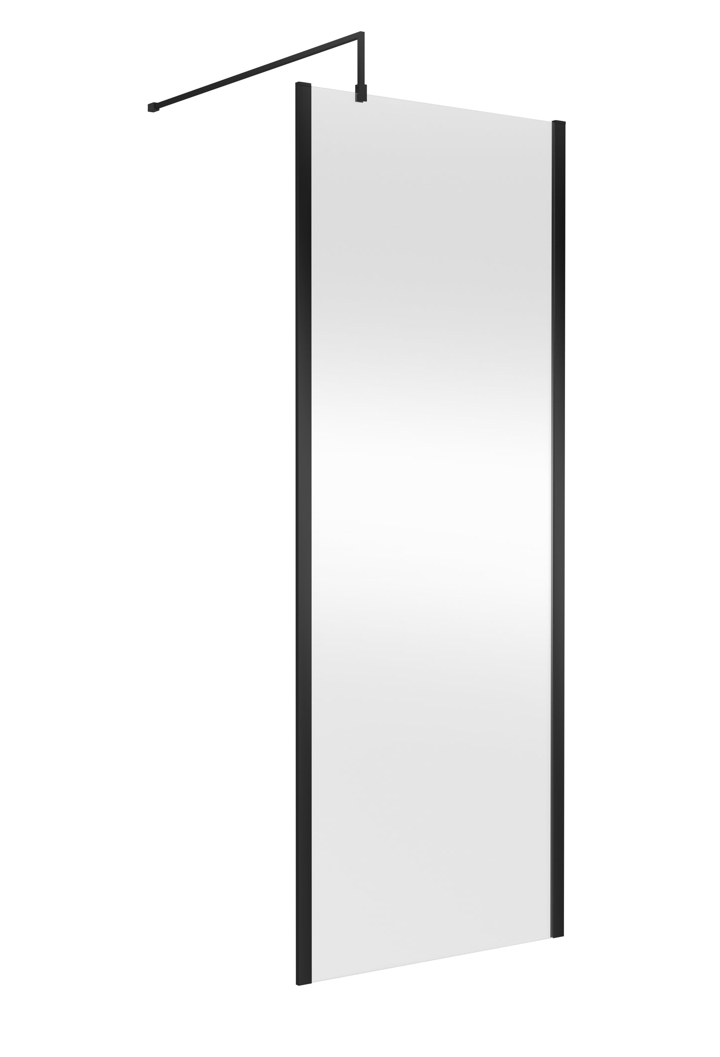 Hudson Reed 800mm Outer Framed Wetroom Screen with Support Bar