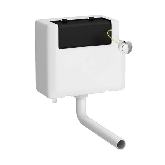NUIE Dual Flush Concealed Cistern - Bottom Outlet