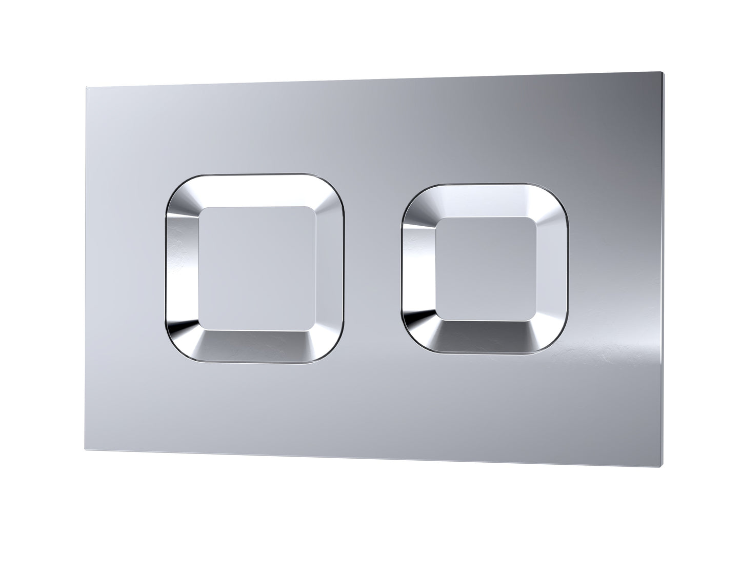 NUIE Square Dual Flush Push Button