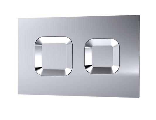NUIE Square Dual Flush Push Button