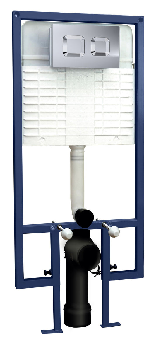 NUIE Square Dual Flush Push Button