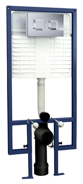 NUIE Square Dual Flush Push Button