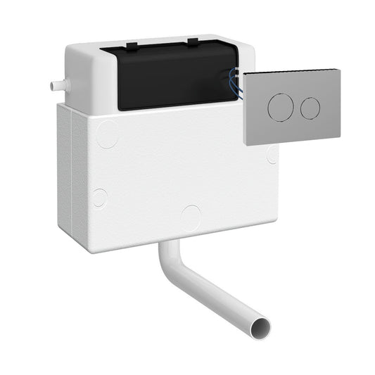 NUIE Pneumatic Dual Flush Universal Access Concealed Cistern