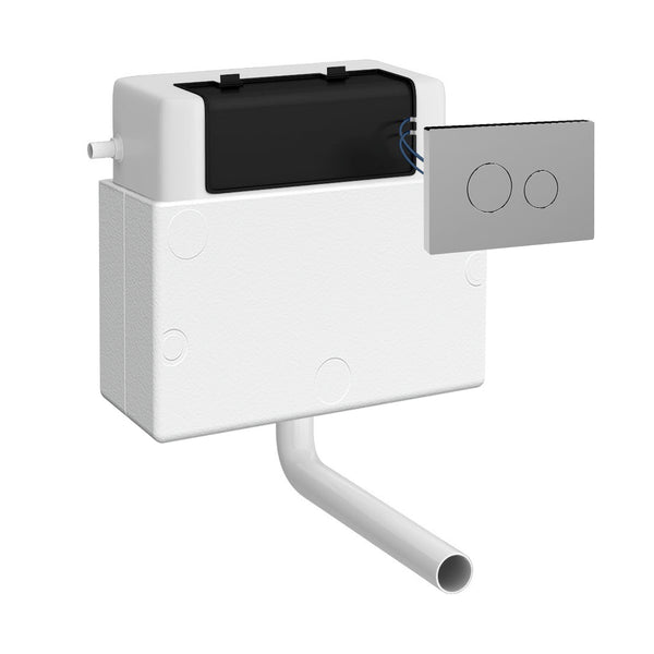 NUIE Pneumatic Dual Flush Universal Access Concealed Cistern