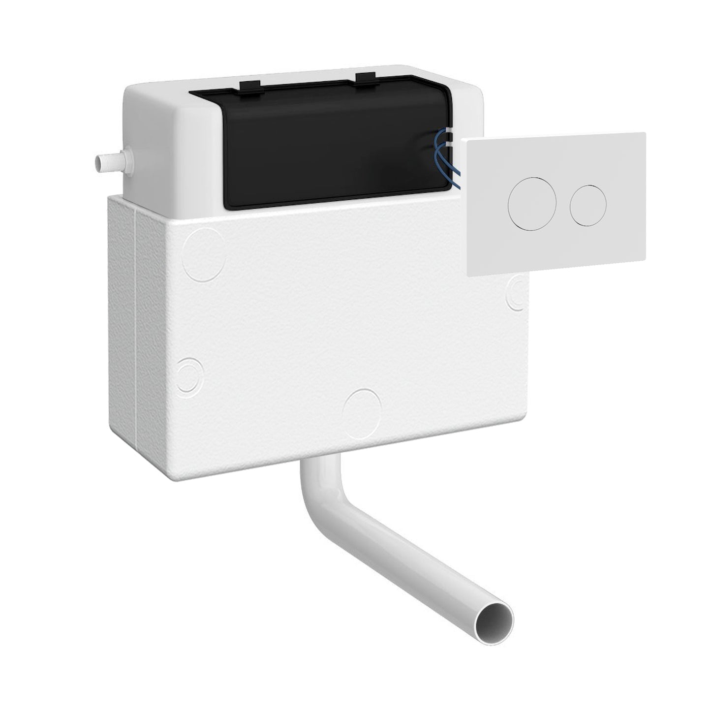 NUIE Pneumatic Dual Flush Universal Access Concealed Cistern