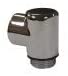 Arley DFE12 Dual Fuel Elbow 1/2" Male & Female Connectors Chrome Plated DFV12