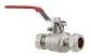 ARLEY 22mm Red Handle Hot Water Lever Ball Valve Arley Ball Valves