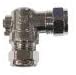 ARLEY BLA15 Angled Isolating Valve 15mm x 15mm Chrome Plated Arley Ball Valves