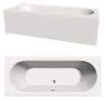 Arley Cronus 1800mm x 800mm No Tap Hole Bath