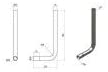 Synergy Henbury Chrome Low Level Flush Pipe Kit