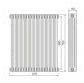Arley Vital 750 x 818mm 4 Column White Radiator