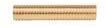 ARLEY BRN412 1/2" x 4" Brass Running Nipple Arley Brass Nipple