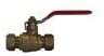 ARLEY 15mm Red Handle Hot Water Lever Ball Valve