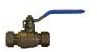 ARLEY 15mm Blue Handle Cold Water Lever Ball Valve