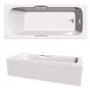 Arley Eco 1500mm No Tap Holes Twin Grip Bath 237BE15