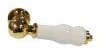 ARLEY CL05GW Cistern Lever Victoria Straight Gold - White