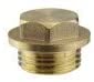 ARLEY Brass Flanged Plug 6150 1" Arley Tank Spares