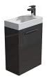 Arley Evora 450mm Wall Mounted Gloss Grey Unit