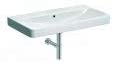 Geberit Smyle Square Wash basin 500249, 75x48cm, with tap hole, with overflow, colour: White - 500.249.01.1