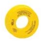 ARLEY Gas PTFE Tape 12mm x 5 Metre - Yellow Reel