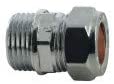ARLEY CBX12-15D 15mm x 1/2" Male Coupling Chrome