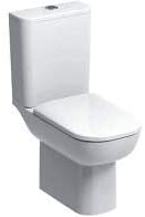 Geberit 500.214.01.1 Smyle Close Coupled Cistern with Bottom Inlet