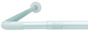 Croydex Ad103000 L-shape Shower Rail