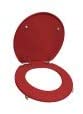 Arley Comfort Red Soft Close Seat with Buffer Comfort Soft Close