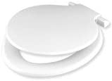 Celmac Calypso Toilet Seat and Cover including Dual Position Plastic Pillar Hinge Pack
