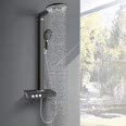 Synergy Kalahari Thermostatic Black Shower