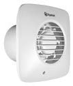 Xpelair Simply Silent DX150HTS 150mm Square Fan with Humidistat, Timer - 93076AW