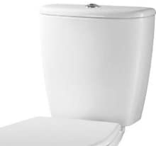 Twyford AR2342WH White Alcona 4/2.6L Flushwise Cistern Only, Close